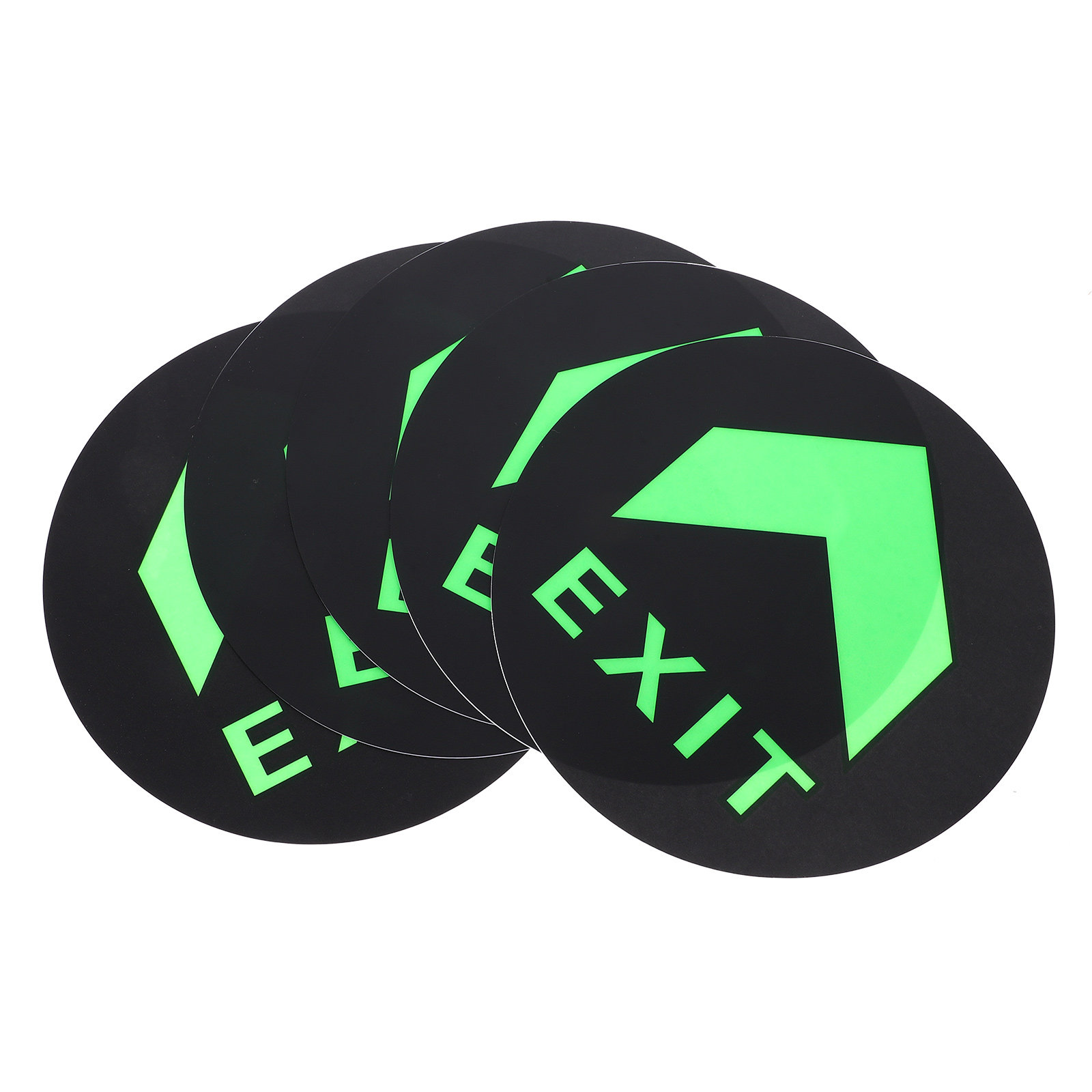 Emergency Exit Sign - 5 шт. светящихся в темноте напольных