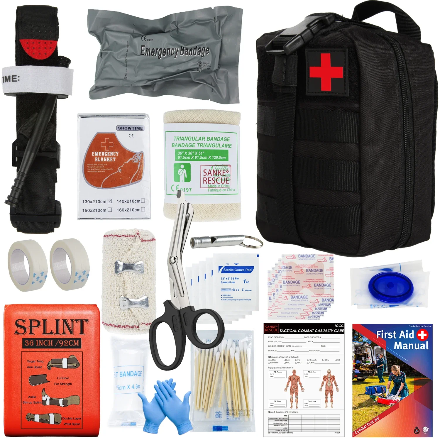 First Aid Bag Kit - Аптечка первой помощи, набор для выживания,