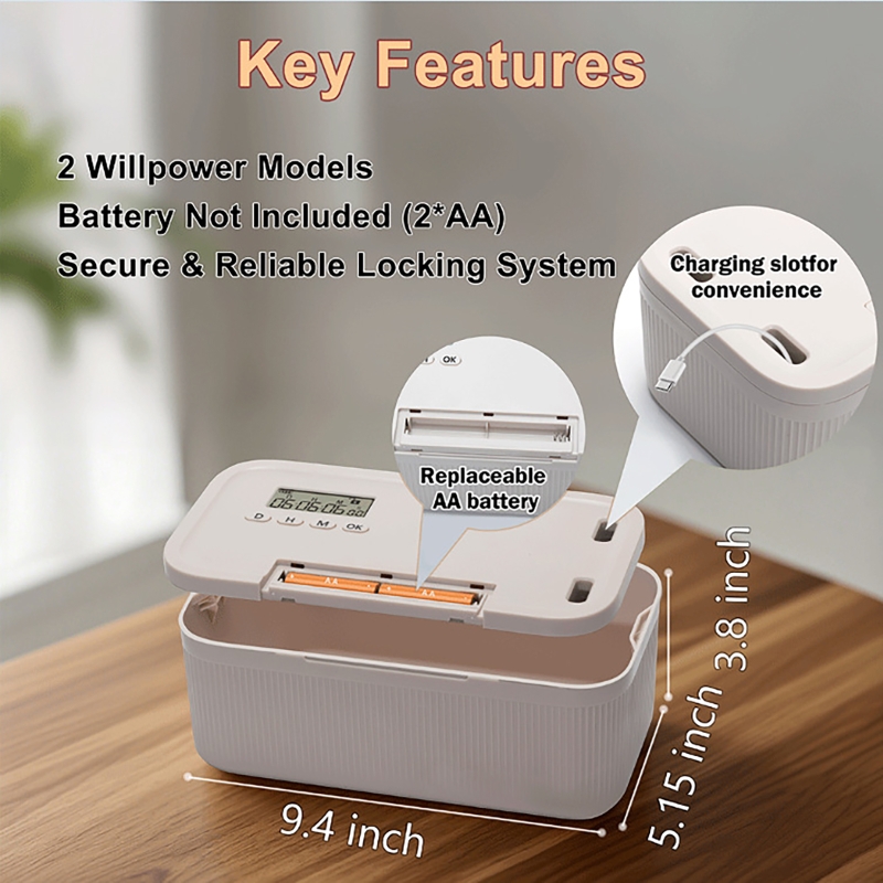Коробки с замком с таймером Ко – обзор и цена Medicine Cabinet Lock