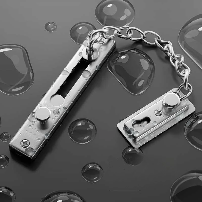 Без сверления, из нержавеющей  – обзор и цена Security Chain Door