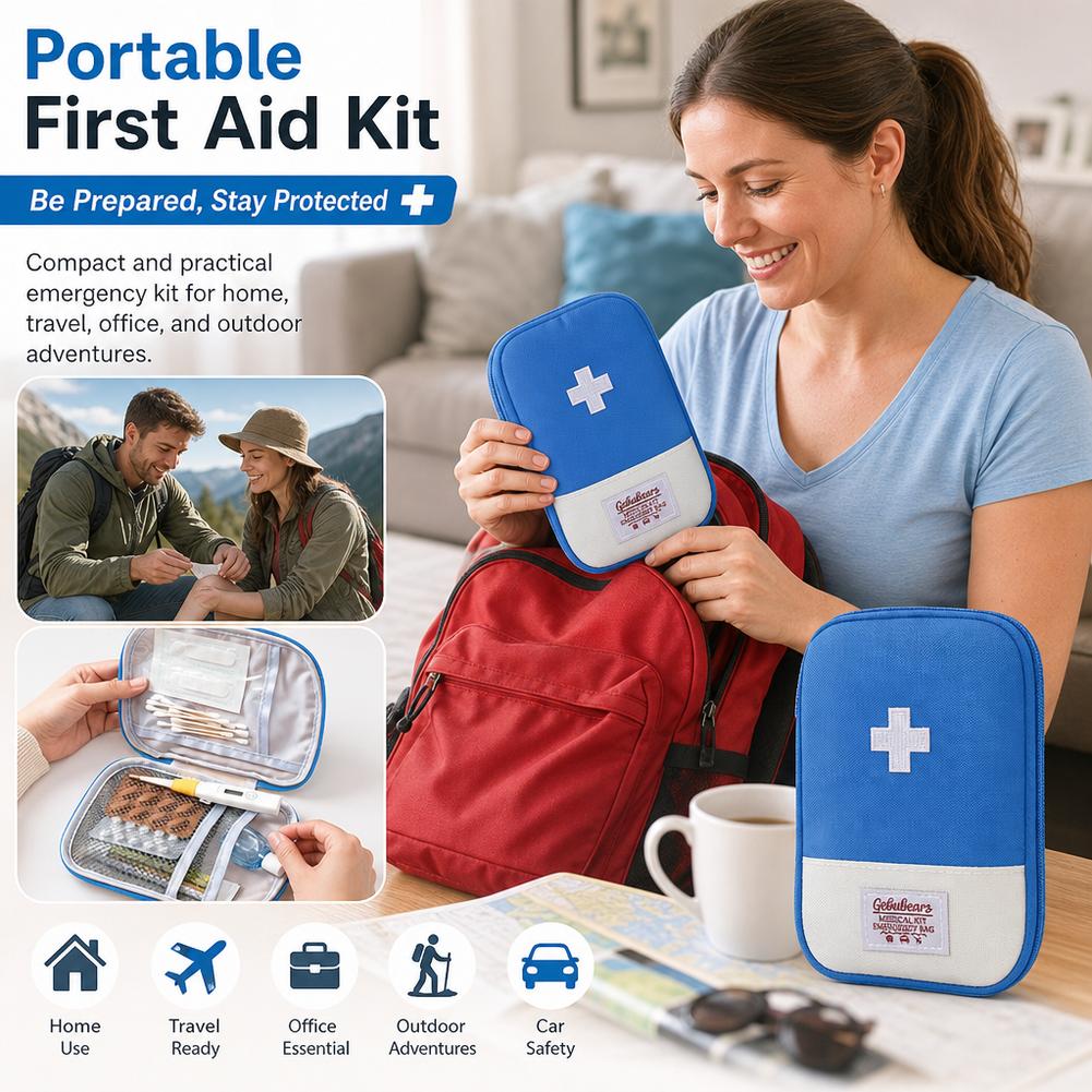 Большая портативная сумка для  – обзор и цена First Aid Bag Kit