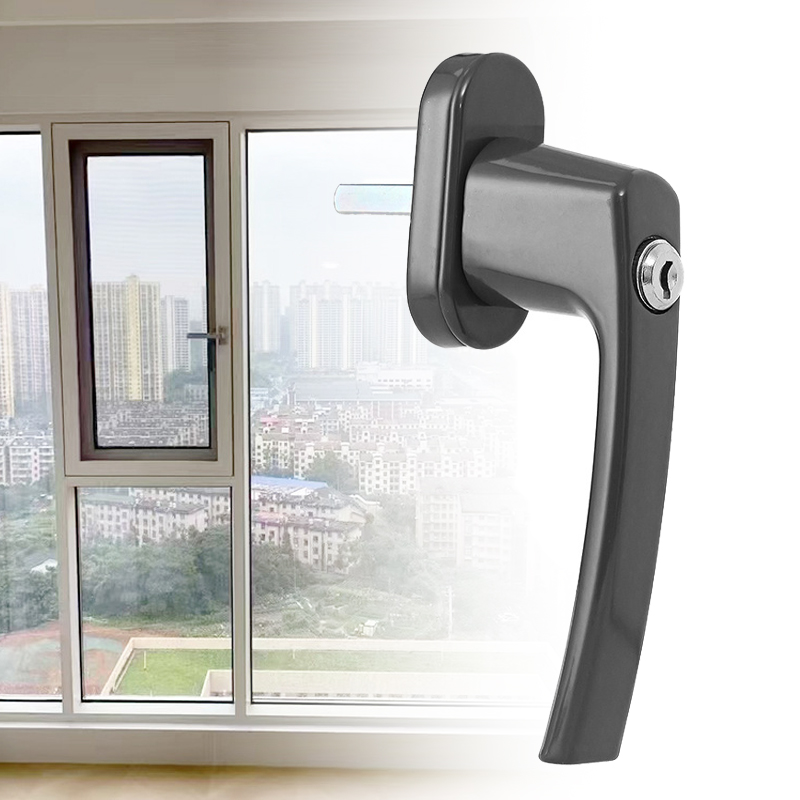 Пластиковая стальная ручка при – обзор и цена Window Lock Bar