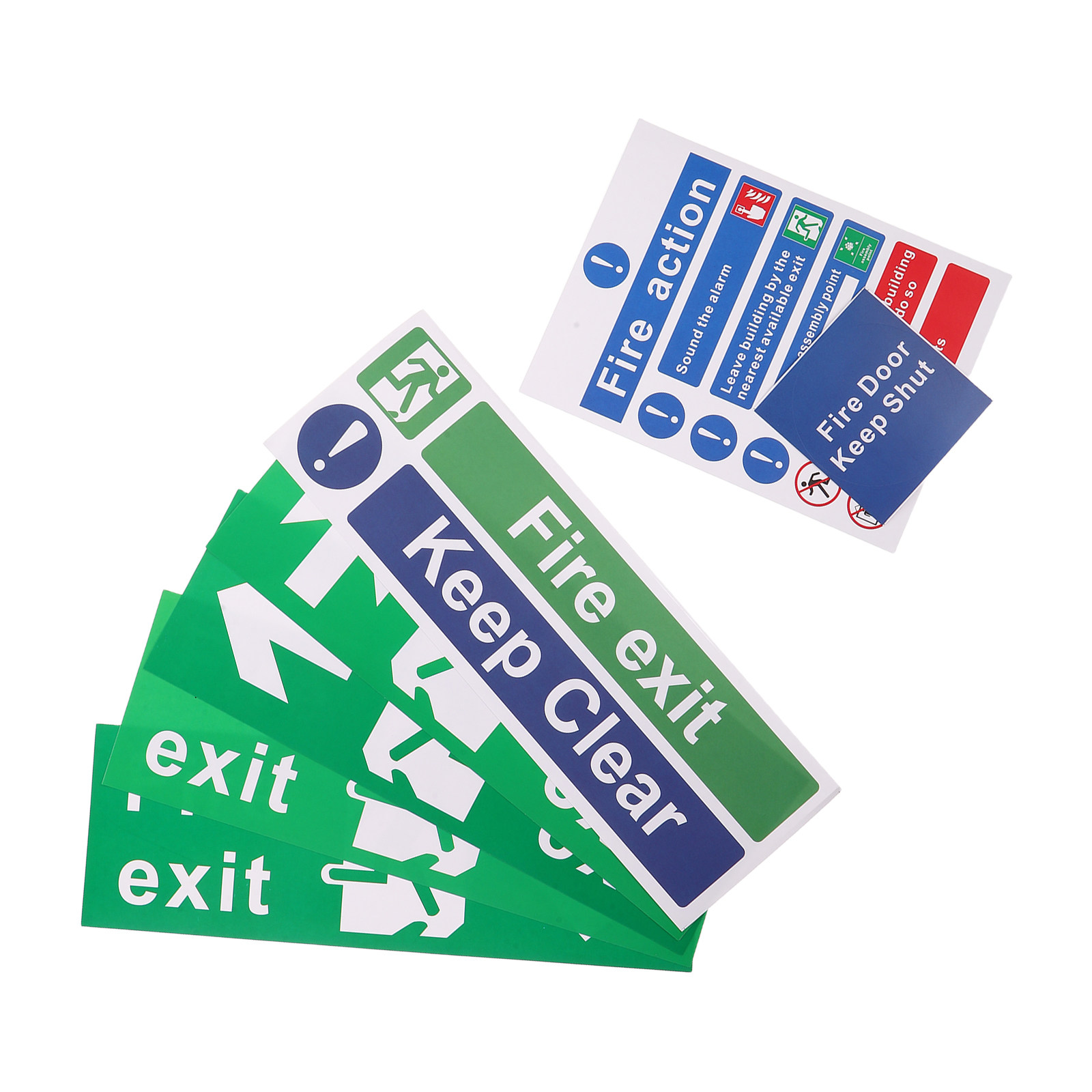 21 шт. знаков аварийного выход – обзор и цена Emergency Exit Sign
