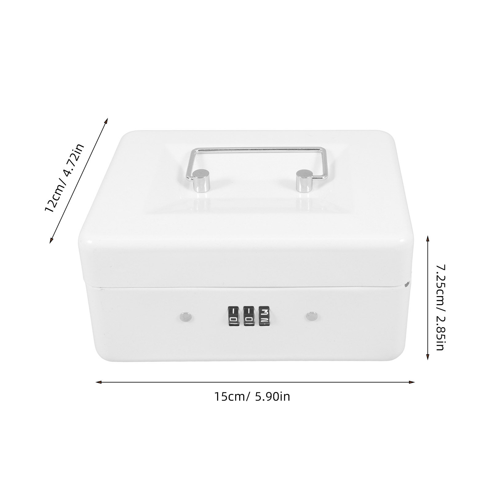 Стальной денежный ящик с кодов – обзор и цена Lockbox Key Secure