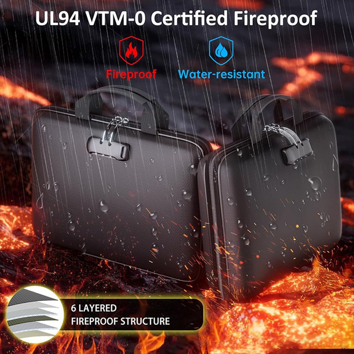 Огнестойкий ящик-органайзер дл – обзор и цена Fire Safe Document