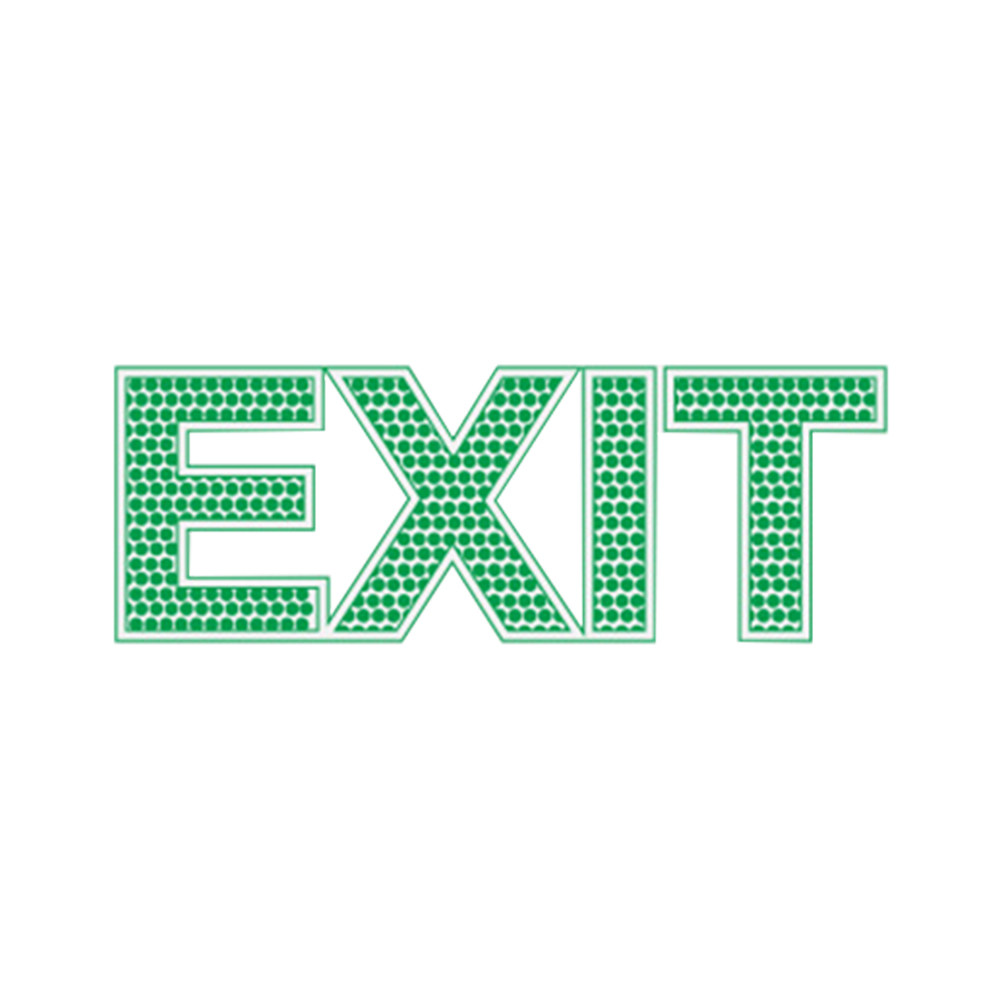 Светящаяся наклейка на стену д – обзор и цена Emergency Exit Sign