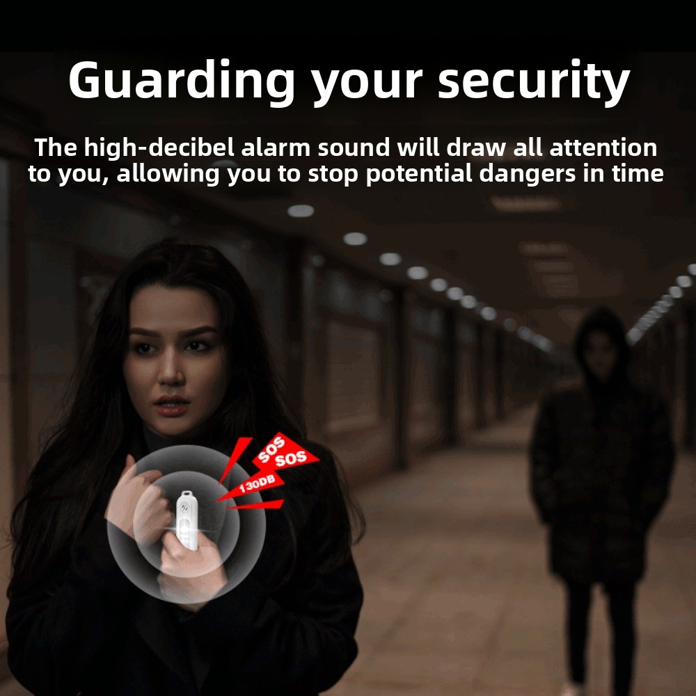 130 дБ предупреждающая лампа б – обзор и цена Personal Alarm Keychain